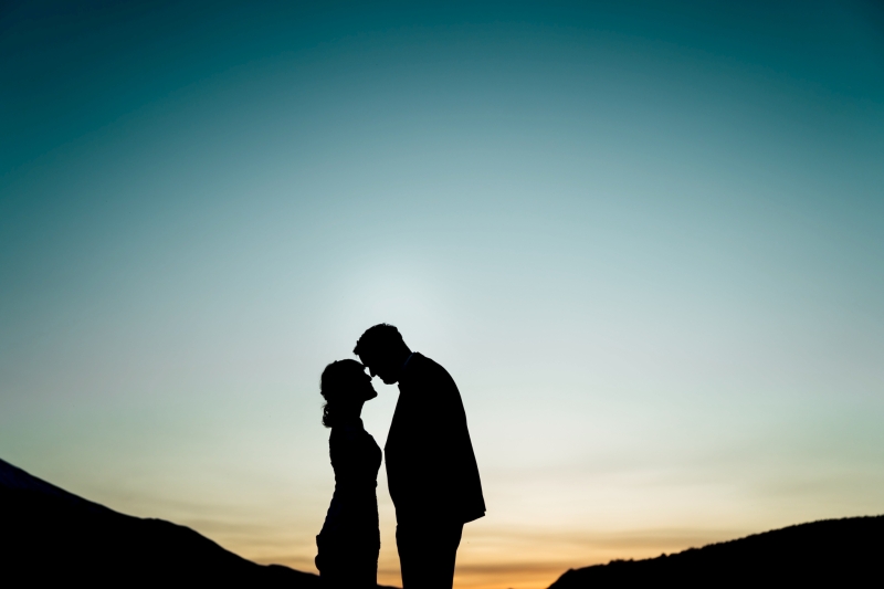 シルエット撮影