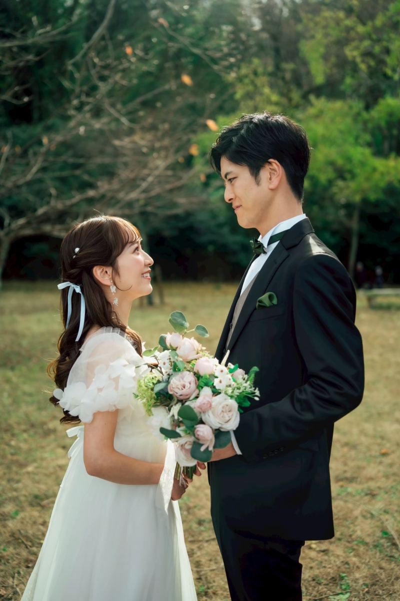 見つめ合うふたり