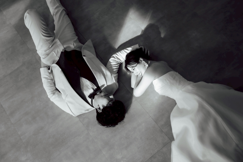 寝転びショット