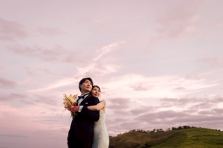 幻想的な空に包まれて