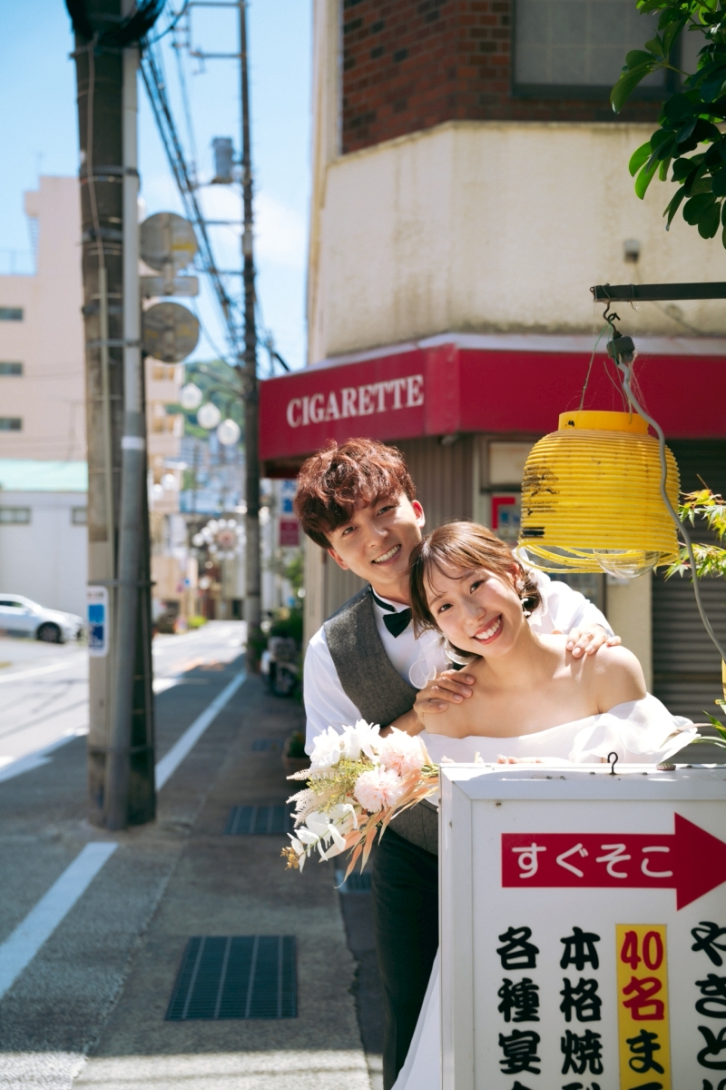 静岡で叶えるカジュアルフォトウェディング♪