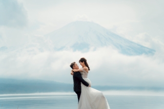 富士山を望むロケーション