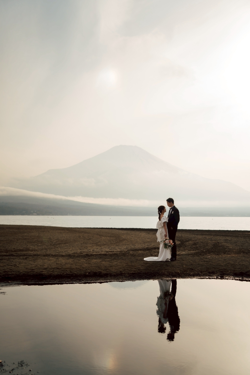 湖と富士と新緑と♪