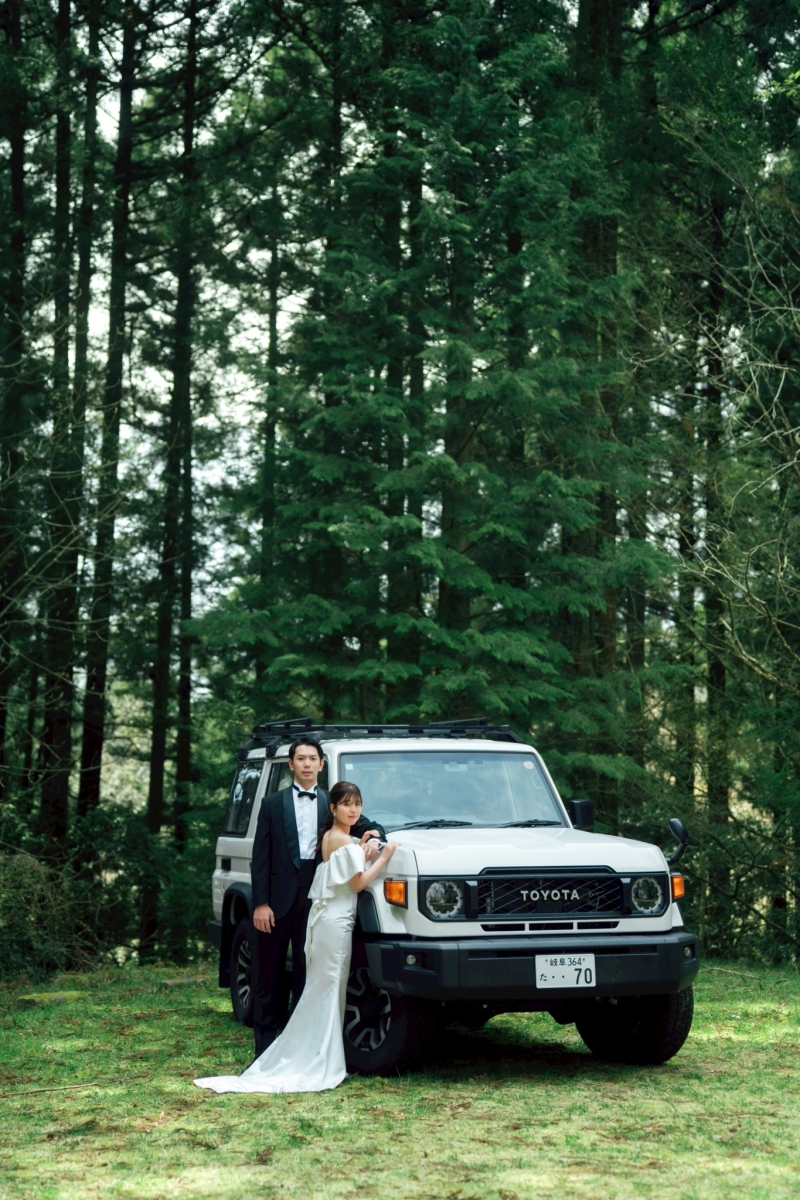 愛車も一緒に♪