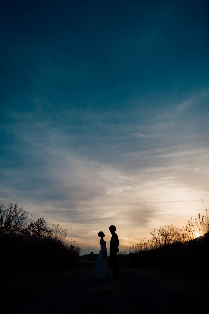 シルエット写真も忘れずに