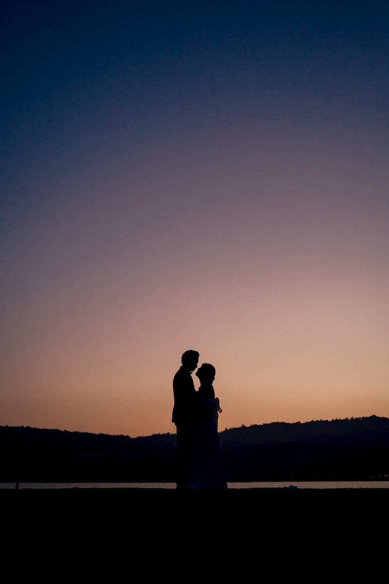 1日の締めくくりは夕暮れで