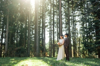 木漏れ日に囲まれて