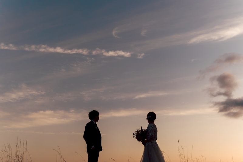 シルエット撮影