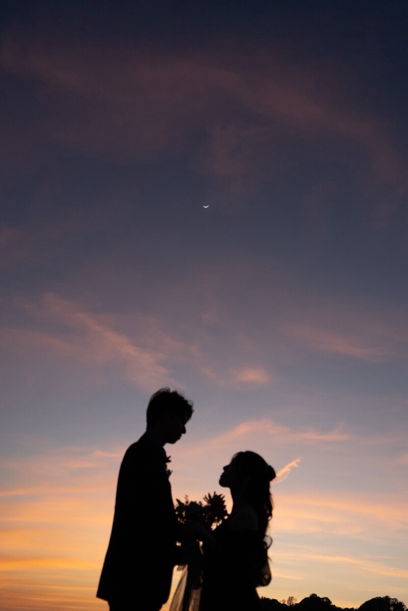 シルエット撮影