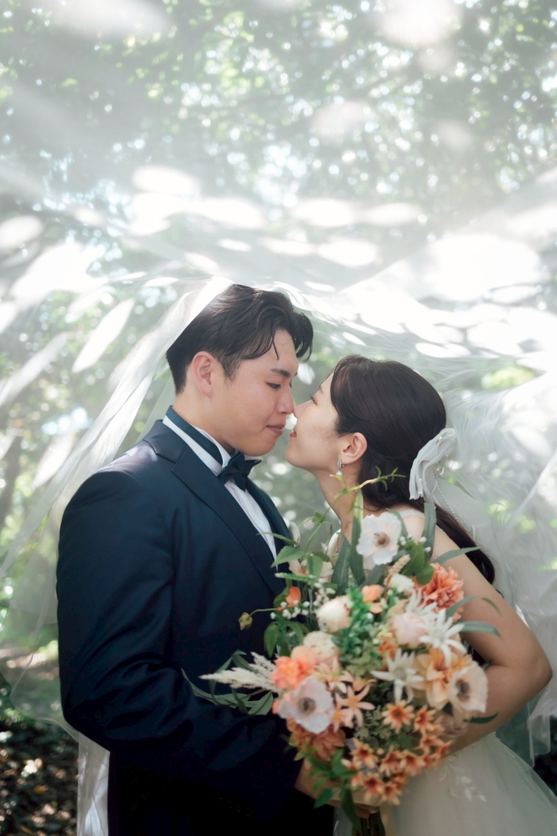 べールに包まれて