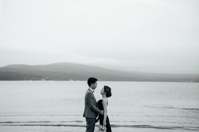 3ロケ目はドレスチェンジしてシックに♪