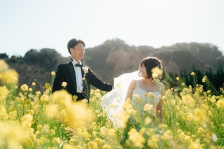 菜の花ウェディング