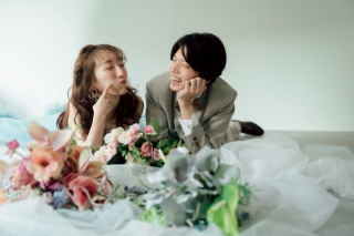 静岡のスタジオで楽しむウェディングフォト