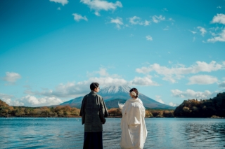 富士と和装とウェディング