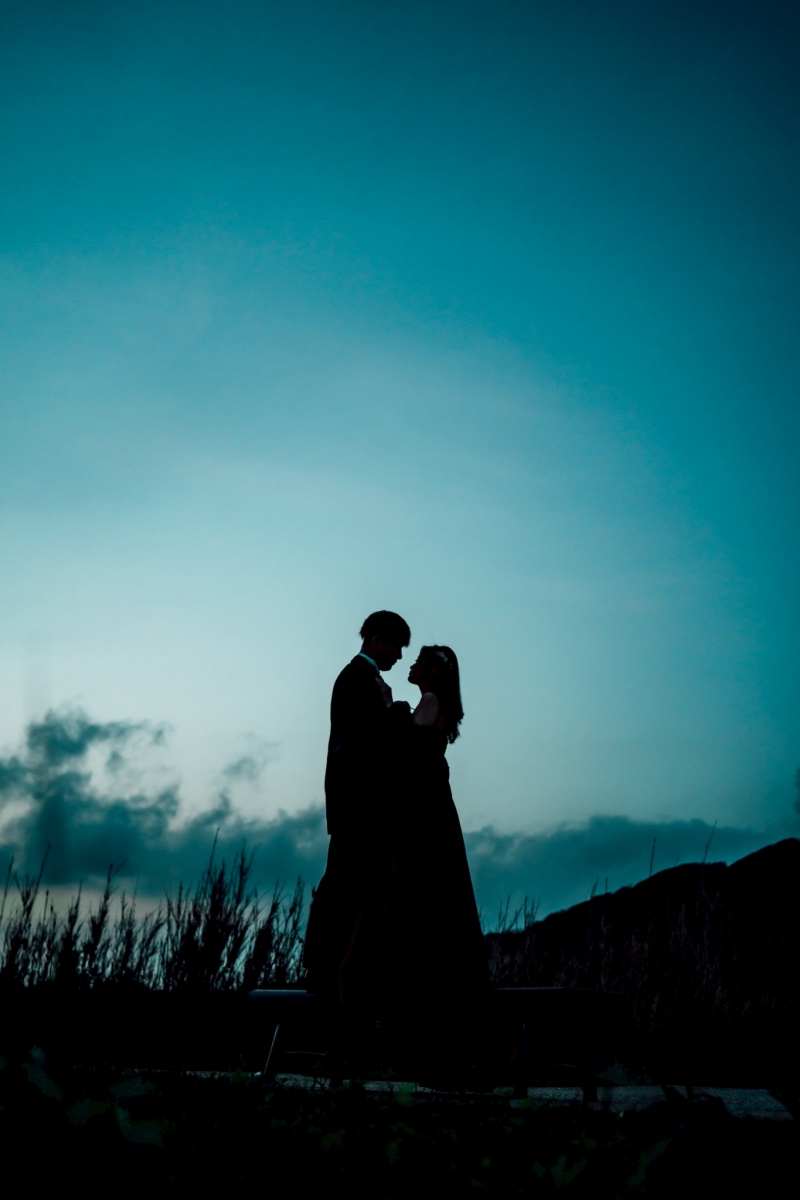 シルエット撮影