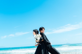 2人で楽しんでいるカットはマストで撮影！どんなことをしていても、やっぱり楽しんでいる2人の表情が1番可愛いです♪ナチュラルな表情から、ビシッと決めたかっこいいカットまで全てお任せください！