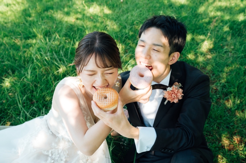 【ドレス・タキシード付き】ドレス・タキシードレンタル付き♢伊豆フォトプラン!♢ヘアメイクアテンド/データ250カット