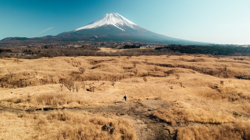 【12月撮影限定】冬しか撮れない富士山フォトウェディング/150カット(全プラン組み合わせ対応可能)