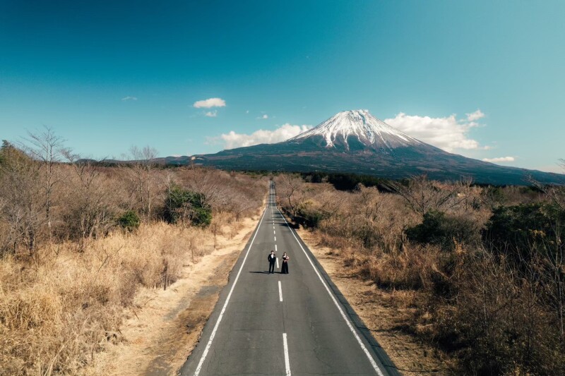 【12月撮影限定】冬しか撮れない富士山フォトウェディング/150カット(全プラン組み合わせ対応可能)