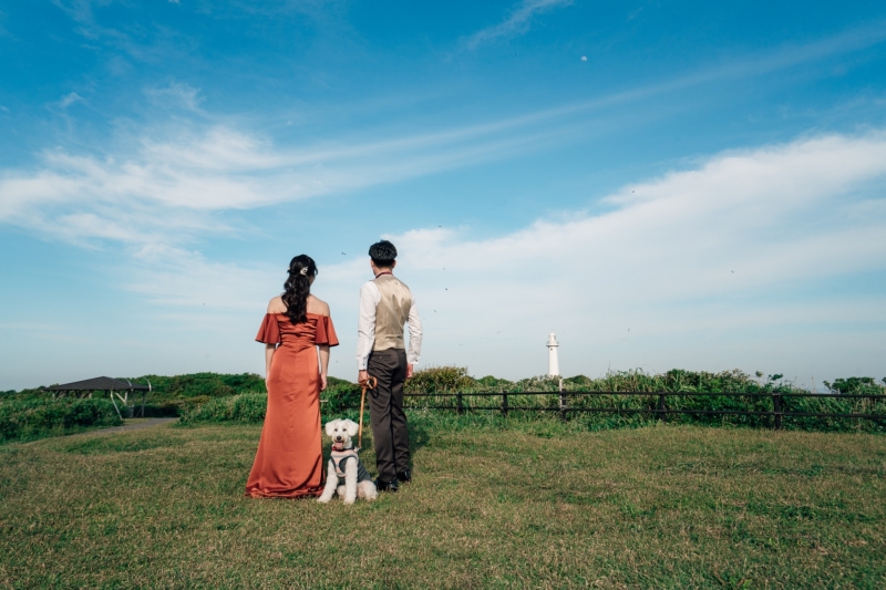 【ワンちゃんと一緒に】大切なペットと一緒にドレス付きペットフレンドリーフォトプラン!♢ヘアメイクアテンド/データ80カット