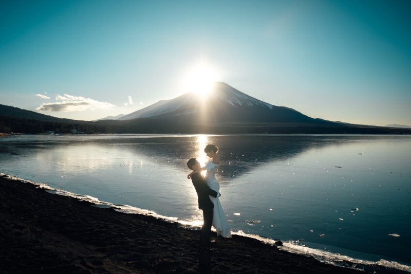 【12月撮影限定】冬しか撮れない富士山フォトウェディング/150カット(全プラン組み合わせ対応可能)