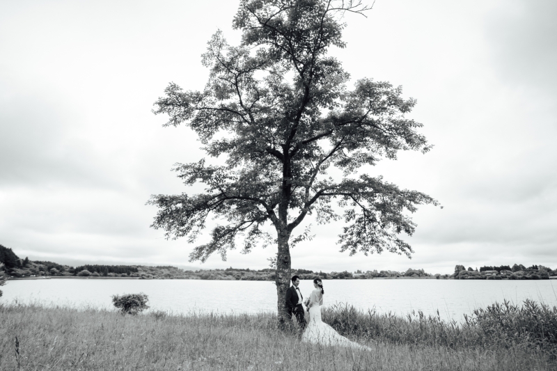 【ドレス・タキシード付き】ドレス・タキシードレンタル付き♢富士山フォトプラン!♢ヘアメイクアテンド/データ250カット