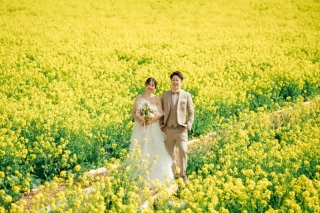 【季節限定】河津桜＋菜の花で春を先取り♪季節を感じるフォト80カット撮影プラン（全プラン組み合わせ対応可能）