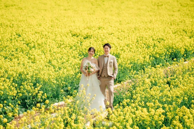 【季節限定】河津桜+菜の花で春を先取り♪季節を感じるフォト150カット撮影プラン(全プラン組み合わせ対応可能)