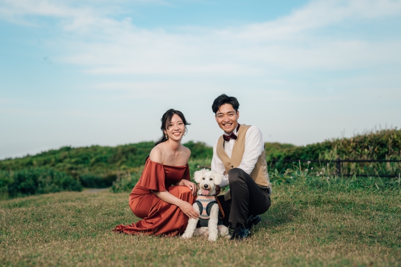 【ワンちゃんと一緒に】大切なペットと一緒に撮影するペットフレンドリーフォトプラン!♢ヘアメイクアテンド/データ80カット