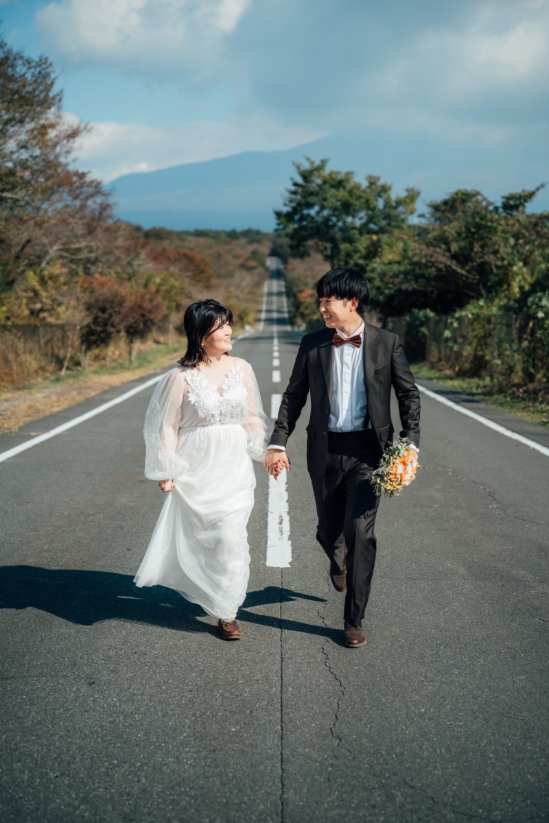 【選べる3ロケーション】富士山周辺を満喫する欲張りフォトプラン♢ヘアメイクアテンド付き/データ150カット