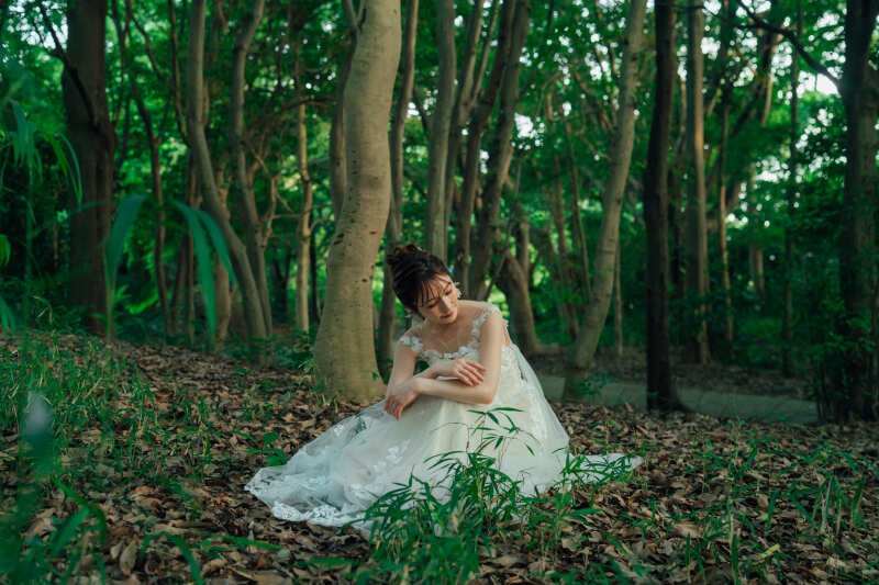 【スタジオ+ロケーション洋装撮影】スタジオと富士山、伊豆の大自然ロケーション組み合わせドレスプラン♪