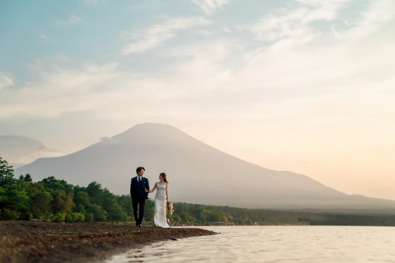 【ドレス付き】洋装ドレスレンタル♢富士山フォト150カットプラン!♢ヘアメイクアテンド/データ150カット