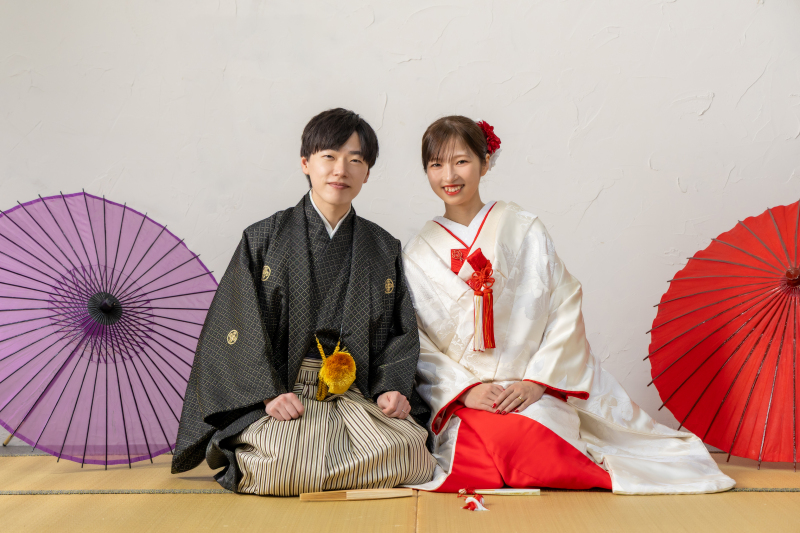 撮影を終始、楽しみながら臨まれるお二人に