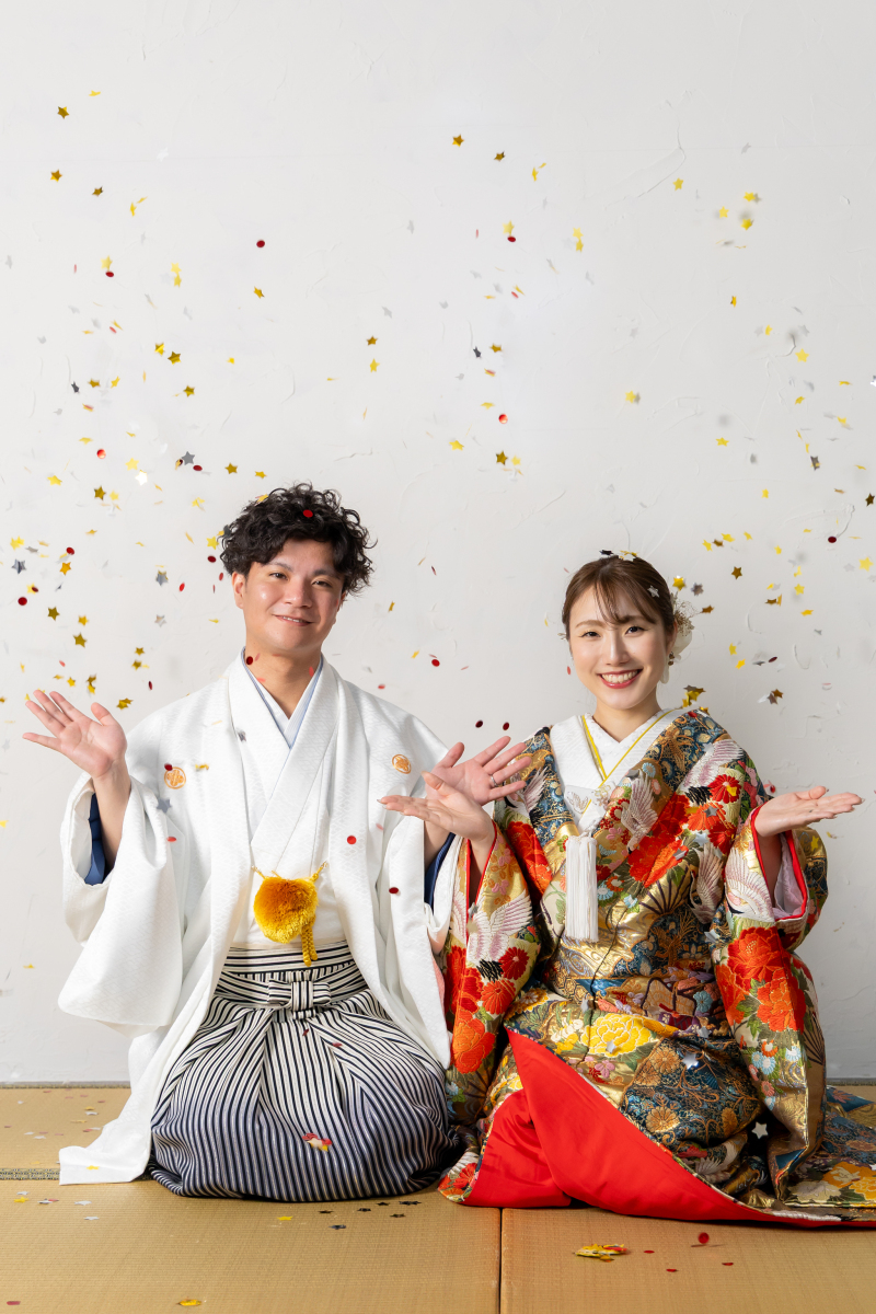 お二人の大切な方々と一緒に祝い、楽しむ特別な一日