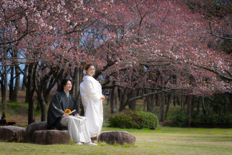 自然に囲まれた美しい撮影スポットが魅力!