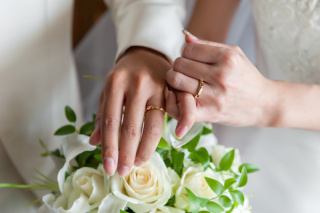 結婚指輪・婚約指輪の撮影