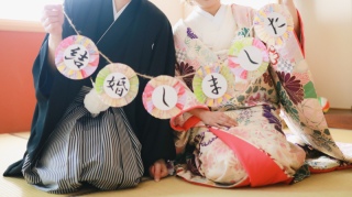 フォトアイテム、思い出の品との撮影