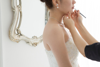 新婦さまヘアメイク