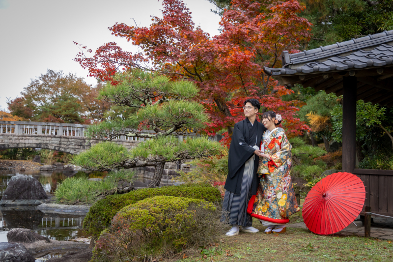 和装にぴったり!画になるシチュエーションが豊富!