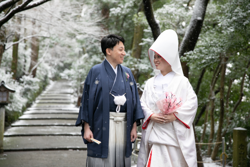 雪×和装!冬のロケーション撮影プラン*データ50カット|積雪状況によるリスケもOK◎近隣スポット出張料無料!