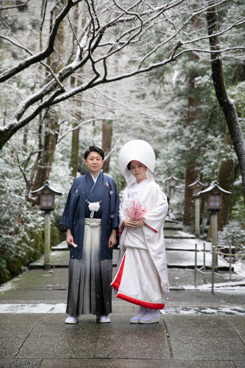 雪×和装!冬のロケーション撮影プラン*データ50カット|積雪状況によるリスケもOK◎近隣スポット出張料無料!