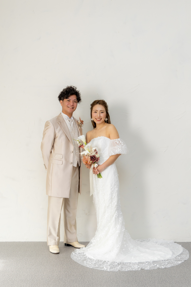 【 洋装派の方必見 】着たいのはドレスだけ♪ドレス2着プラン*データもたっぷり100カット!