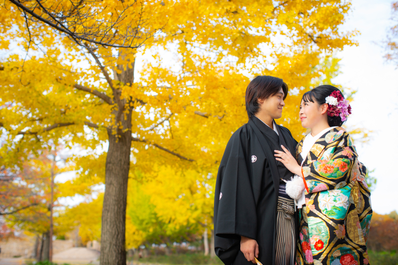 \秋のBIGキャンペーン/10・11月撮影限定*5組《和装・洋装スタジオ&ロケ撮影/デザインアルバム付》¥33,000OFF!