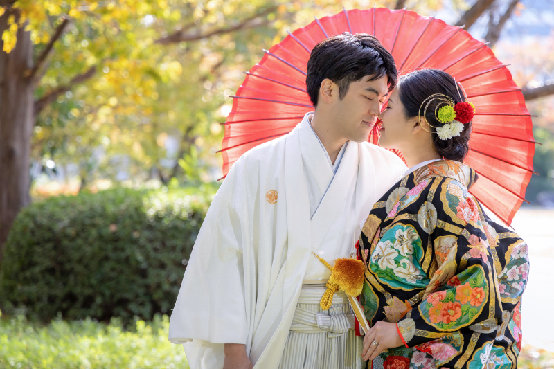 【秋のトク割】〜10月撮影限定《和装・洋装スタジオorロケ撮影/データ》通常より10%OFF!¥99,000→¥89,100