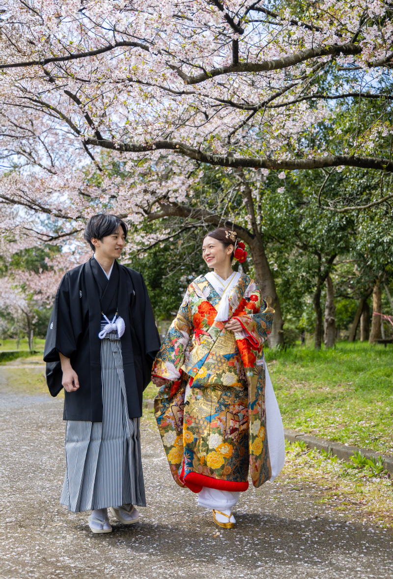 【土日祝UP料金なし】スタジオ側！鳥屋野潟公園等で桜フォトも出張無料！《和装ロケorスタジオ撮影／データ》