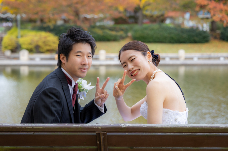 洋装で新潟市内のお好きなロケスポットへ♪ どこに行っても【出張料＆交通費無料】アルバム等全てコミコミ！満足感◎ロケフォトプラン＊