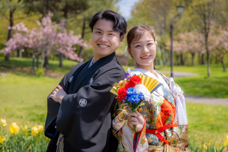 和装で新潟市内のお好きなロケスポットへ♪どこに行っても【出張料&交通費無料】アルバム等全てコミコミ!満足感◎ロケフォトプラン*