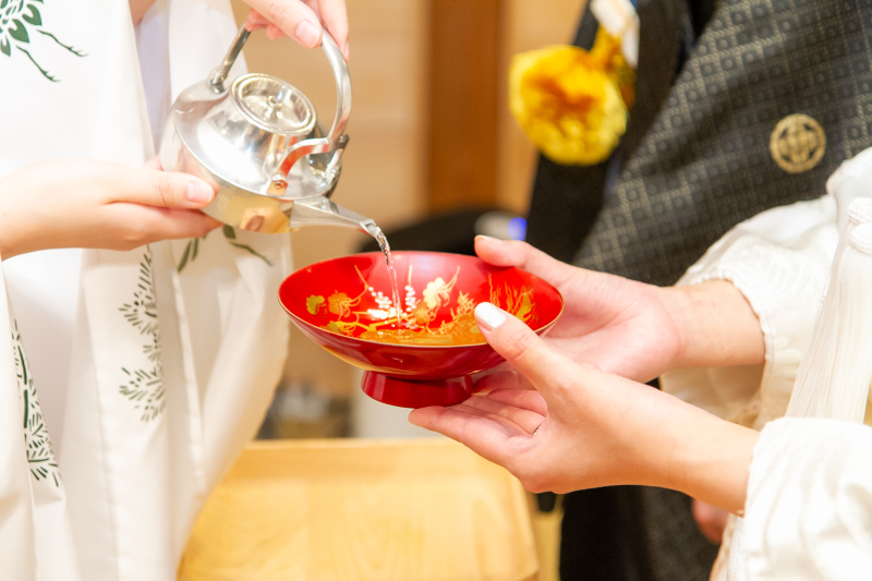 和装で神前式が執り行える!写真は少めでOK【衣装も付いた挙式フルプラン】挙式スナップ〜集合写真+さらにスタジオ撮影も♪