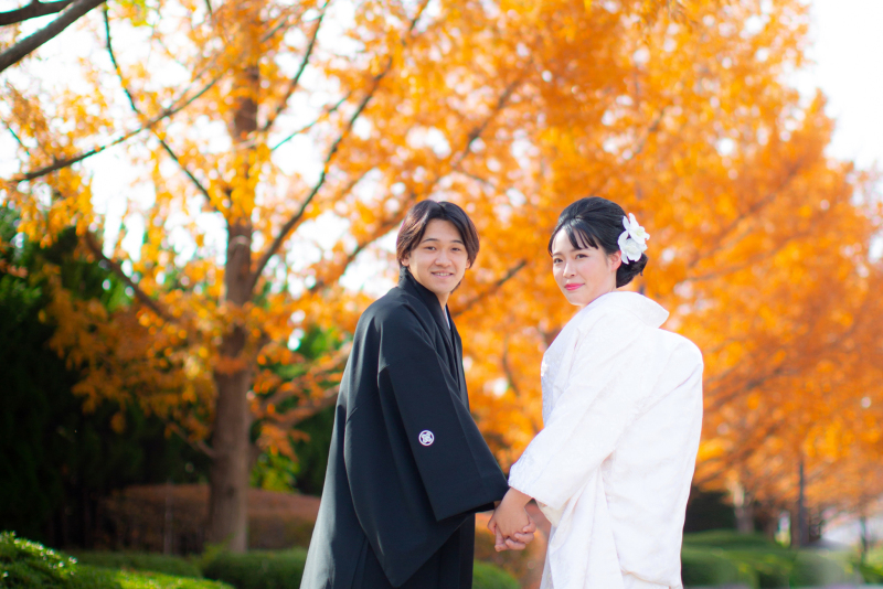 ＼年内納品確約／【12月1〜15日までの撮影の方】特急仕上げ無料！和装＊データ50カット｜年末年始のご結婚のご報告に♪