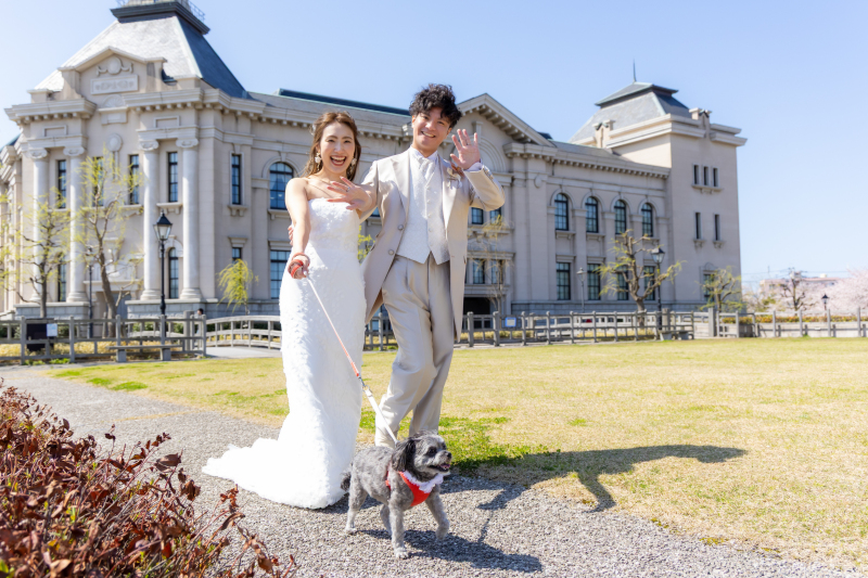 抱っこOK◎【 万が一の衣装保証込みで安心! 】ペットとたっぷり撮影プラン*洋装+データ50カット